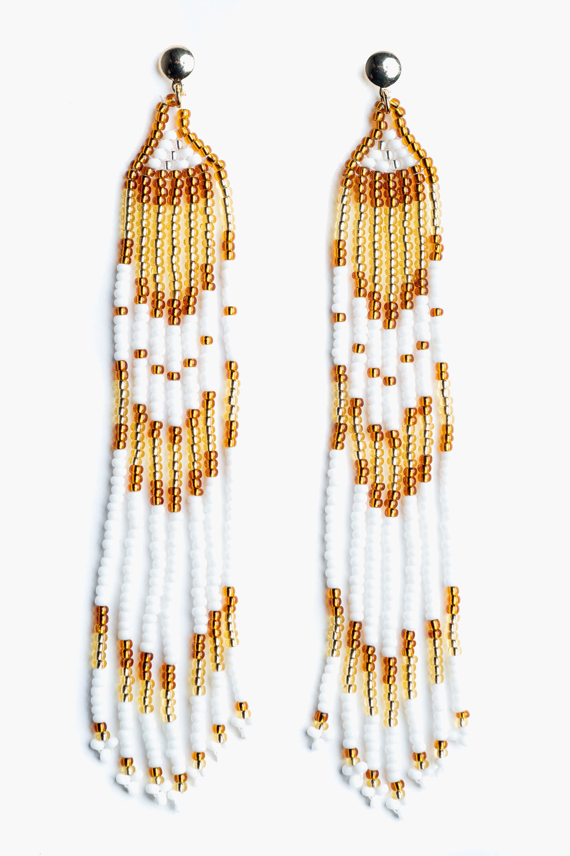 Pendientes en abalorios