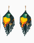 Pendientes en abalorios