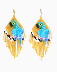 Pendientes en abalorios