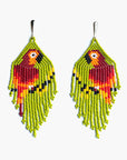 Pendientes en abalorios