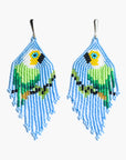 Pendientes en abalorios