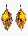 Pendientes en abalorios
