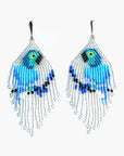 Pendientes en abalorios