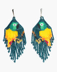 Pendientes en abalorios