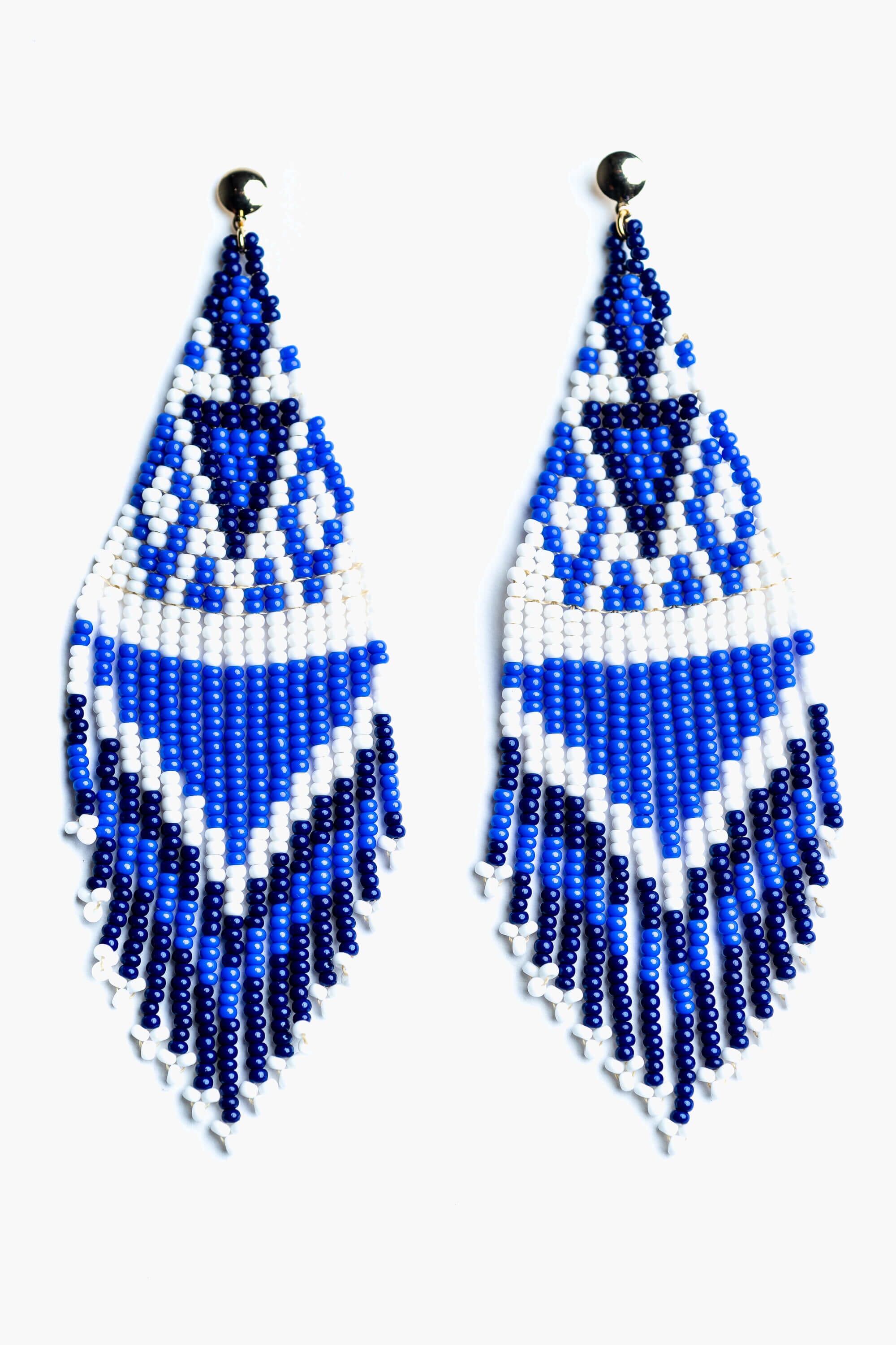 Pendientes en abalorios