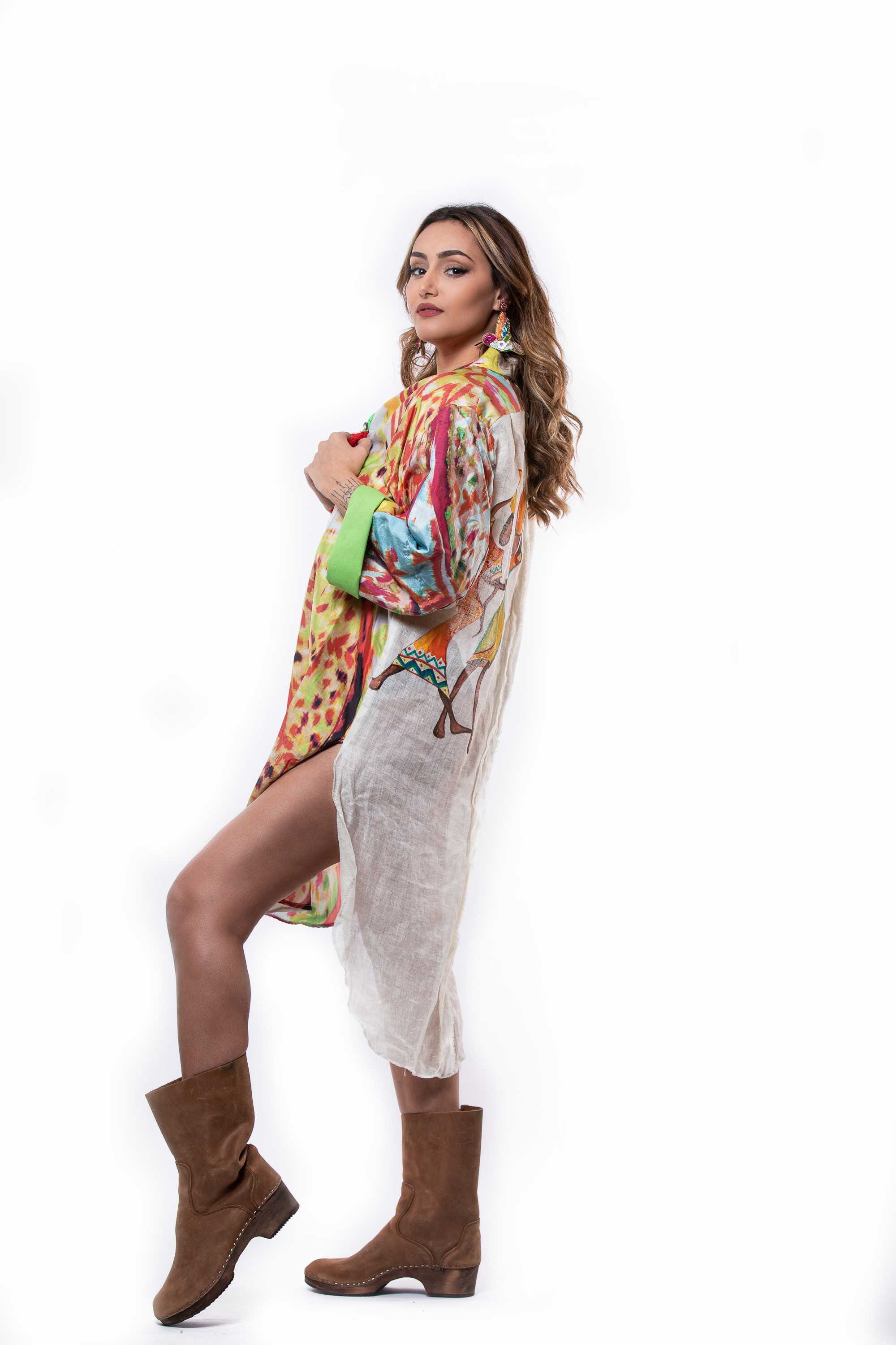 Pendientes en abalorios y lentejuelas