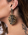 Pendientes en abalorios de cristal miyuki