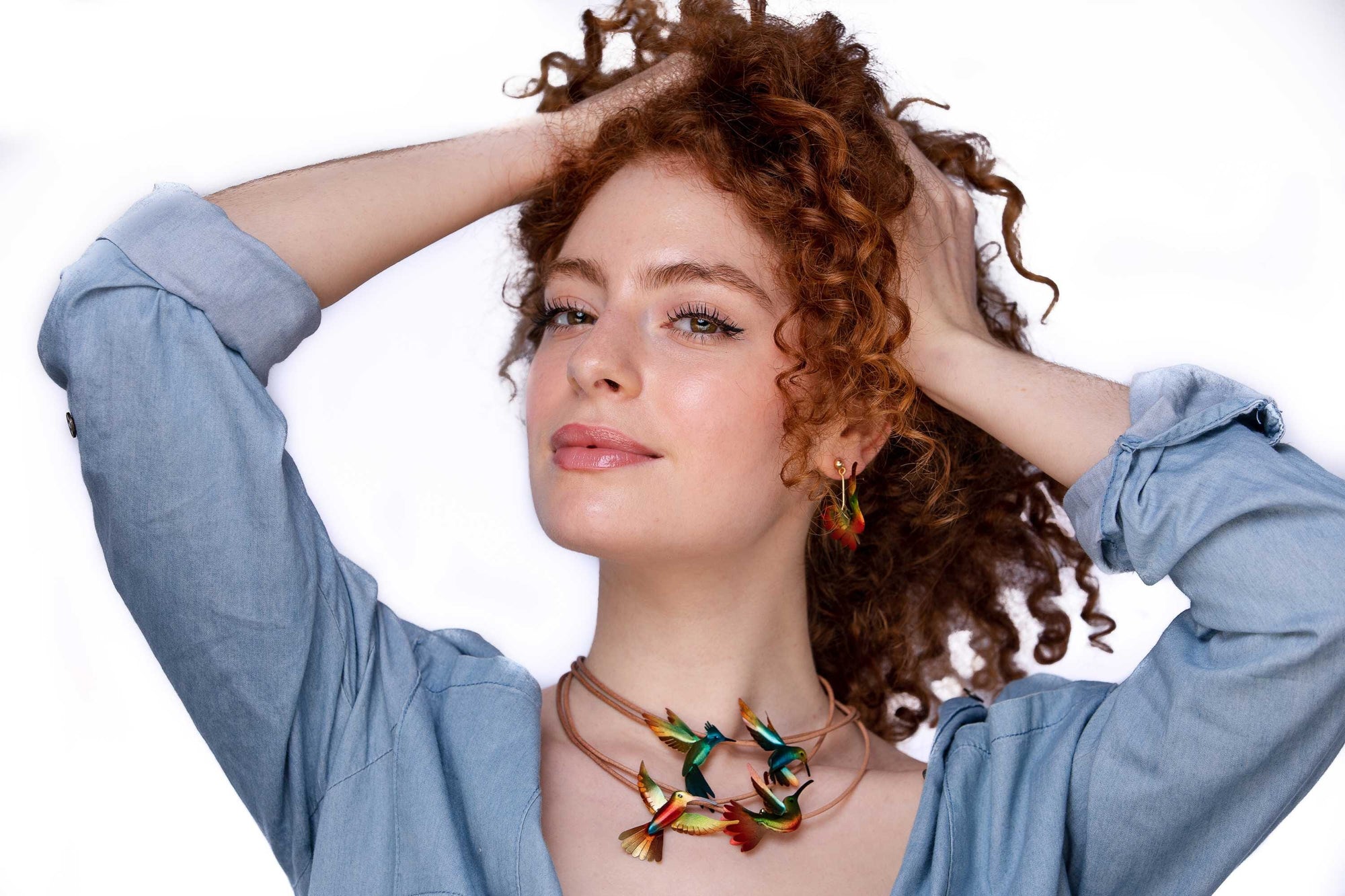 Pendientes en bronce