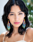 Pendientes en abalorios de cristal miyuki