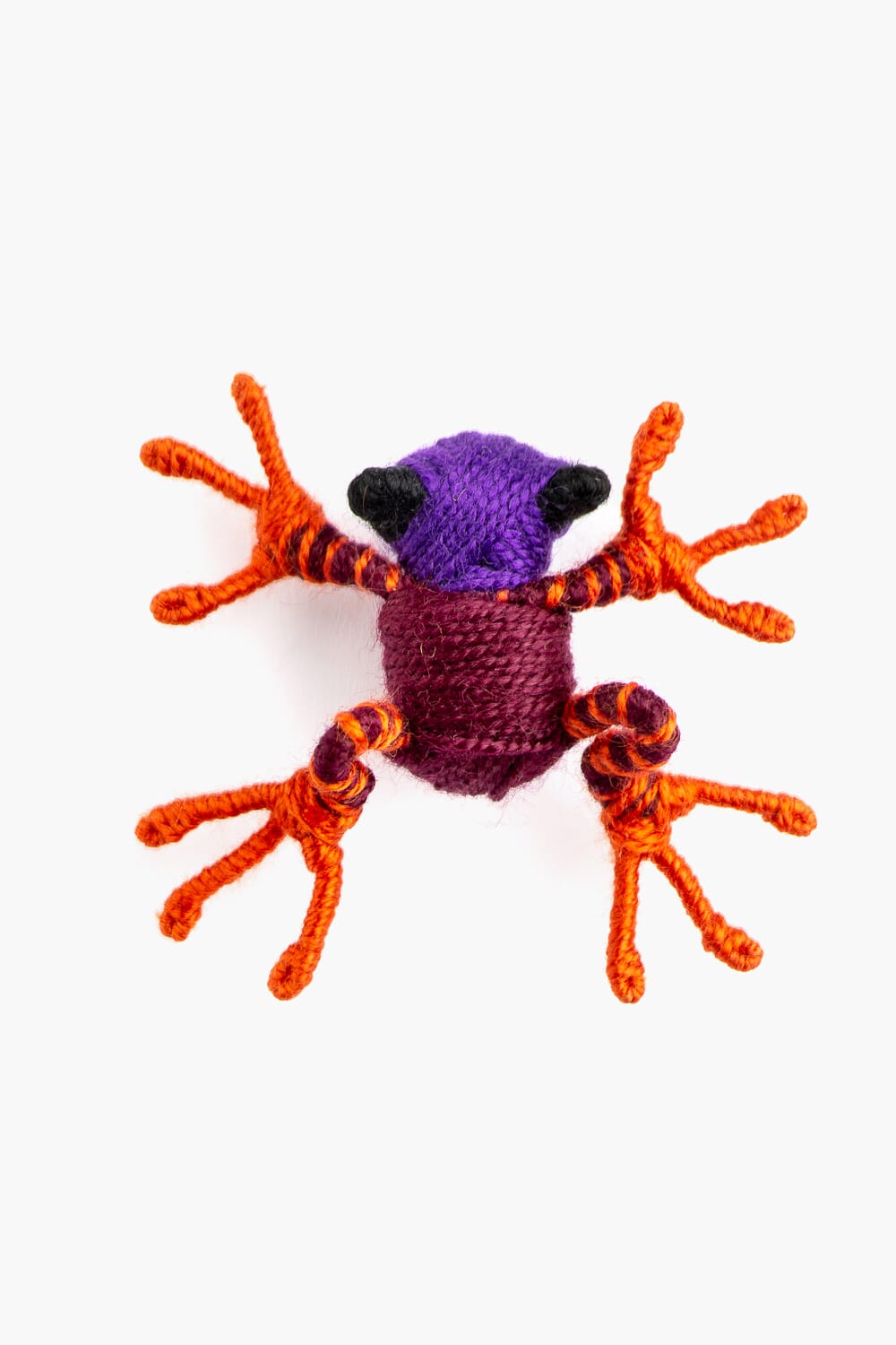 Broche en escultura textil