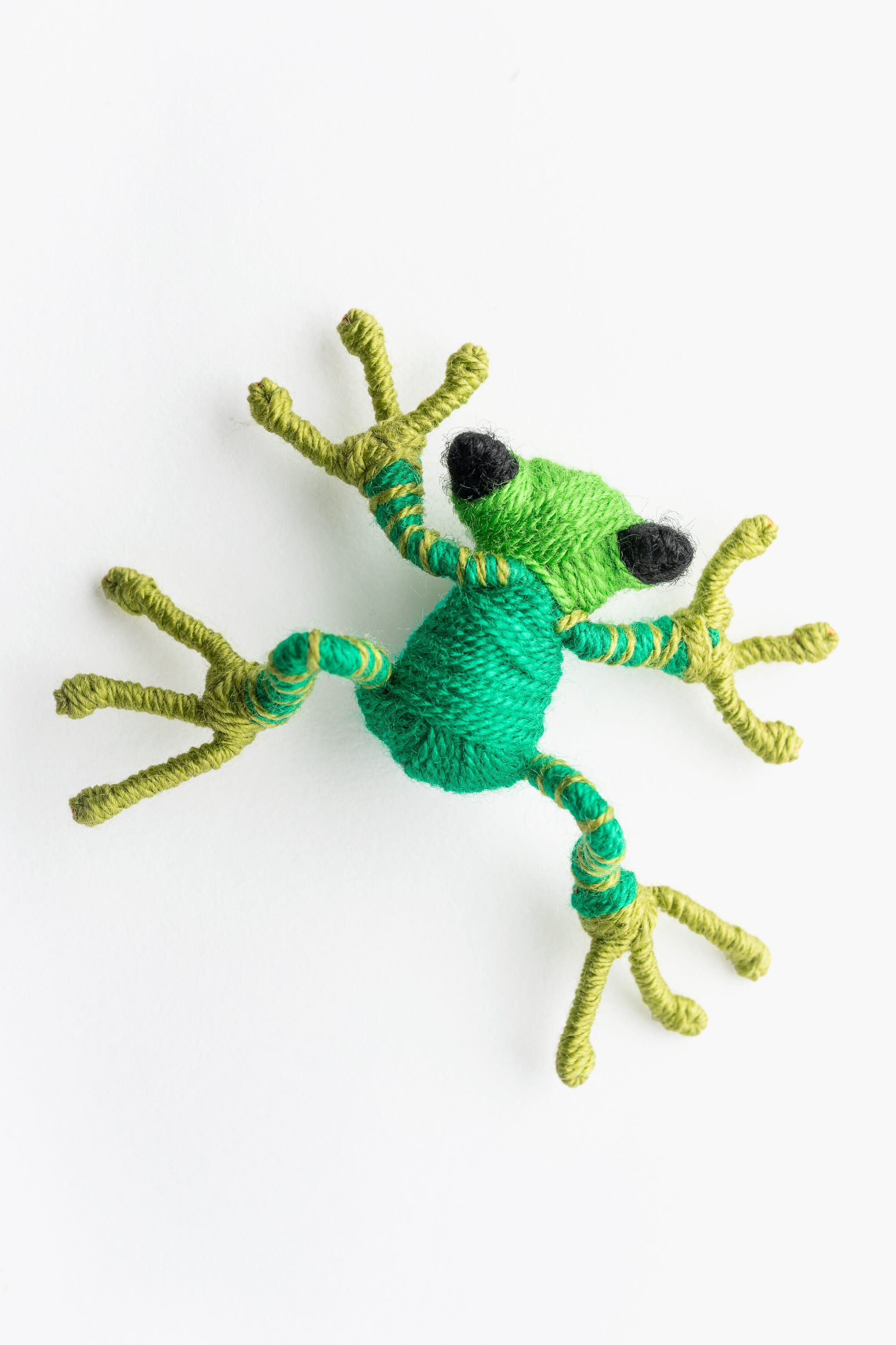 Broche en escultura textil