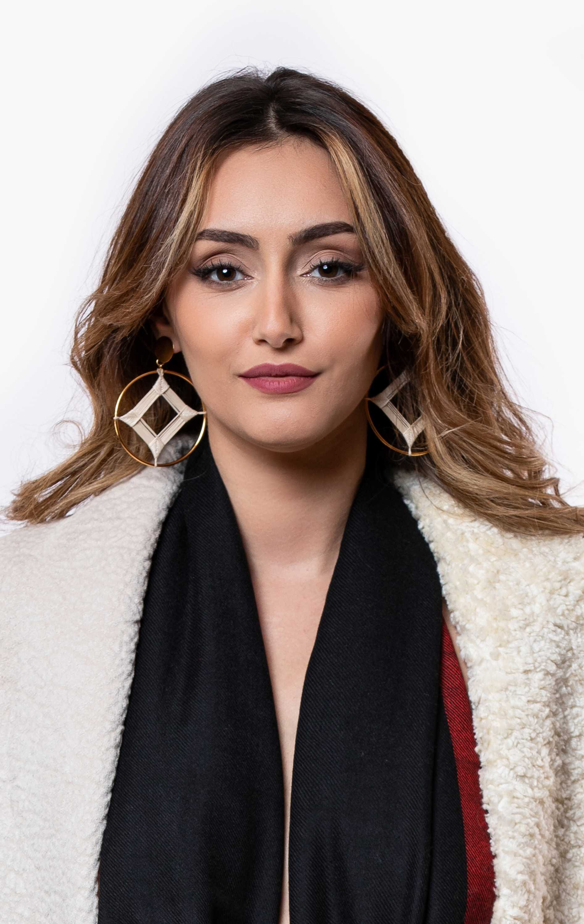 Pendientes baño oro 24 k