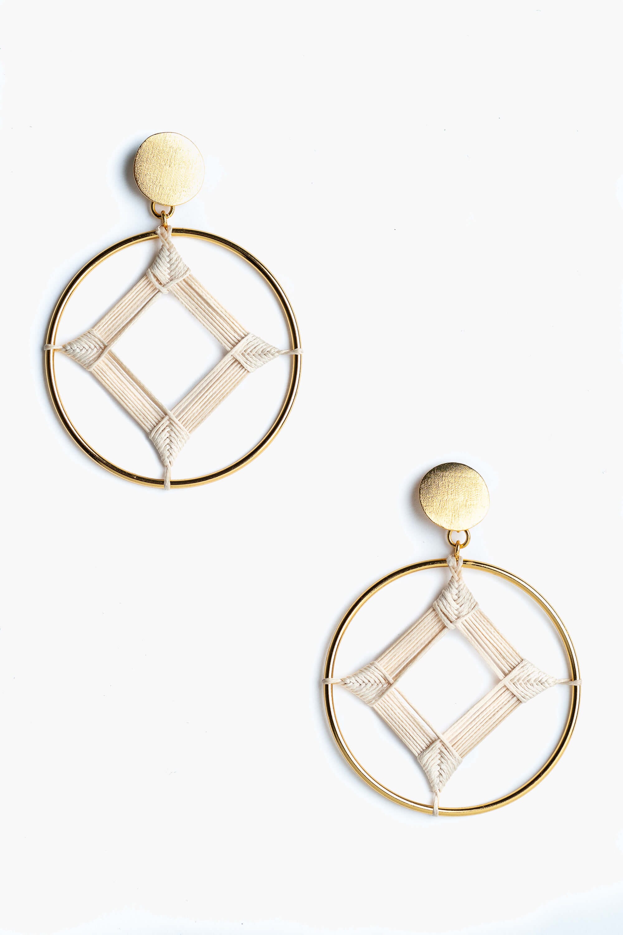 Pendientes baño oro 24 k