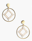 Pendientes baño oro 24 k