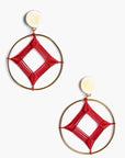 Pendientes baño oro 24 k