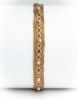 Pulsera hilos con bolitas plata