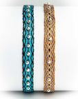 Pulsera hilos con bolitas plata