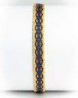 Pulsera de hilos tejidos a mano