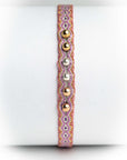 Pulsera hilos con bolitas plata y oro