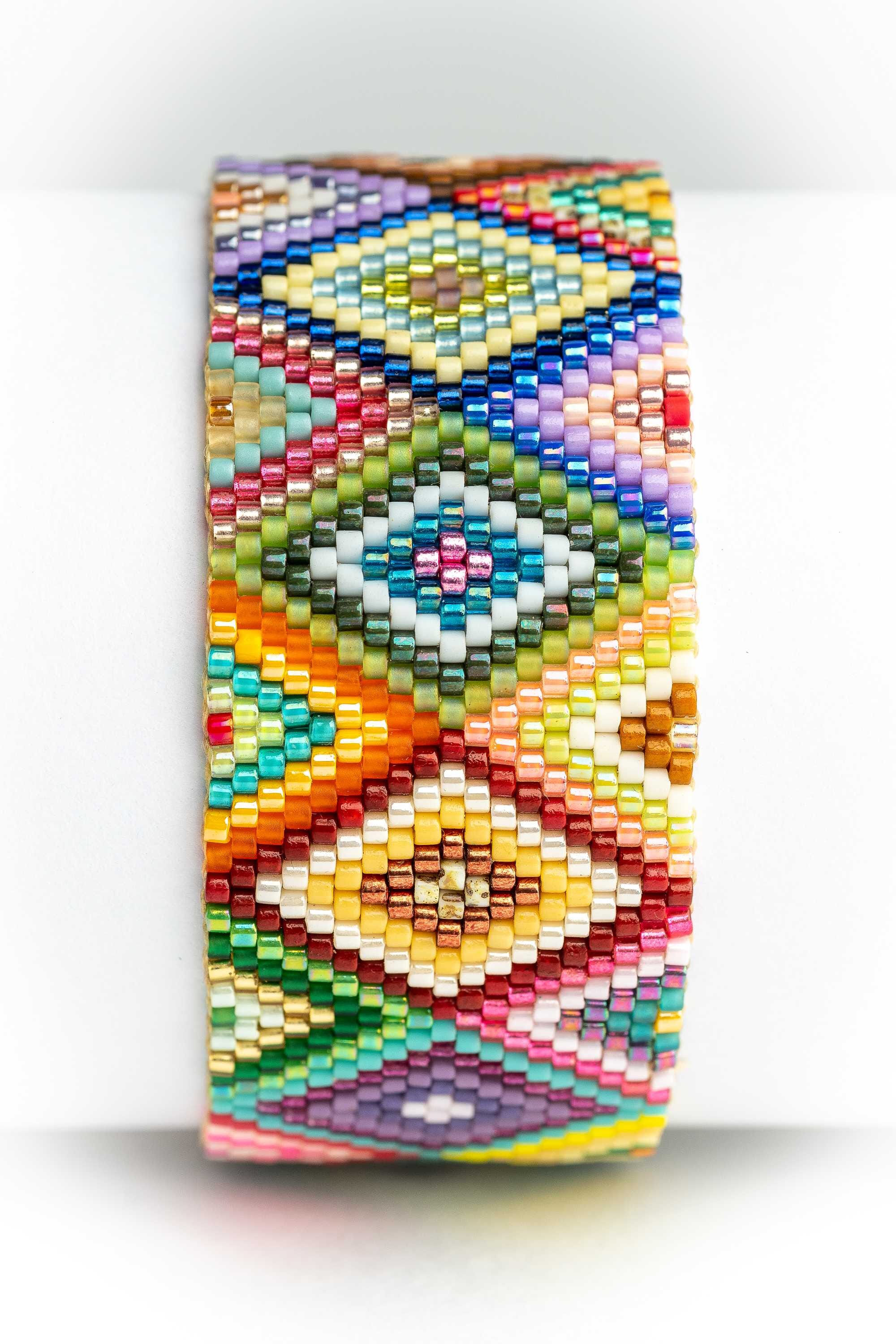 Pulsera en abalorios de cristal miyuki