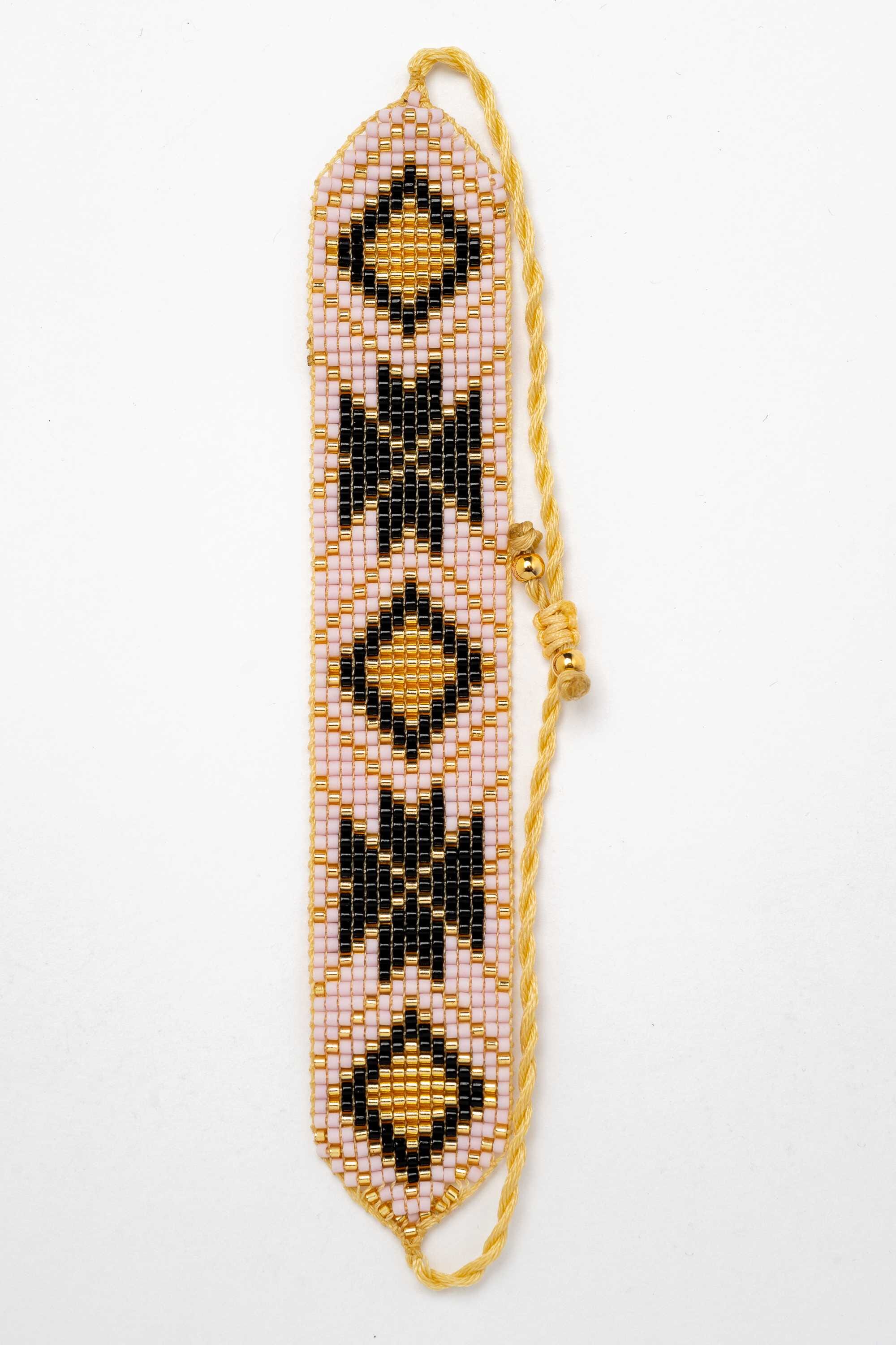 Pulsera en abalorios de cristal miyuki