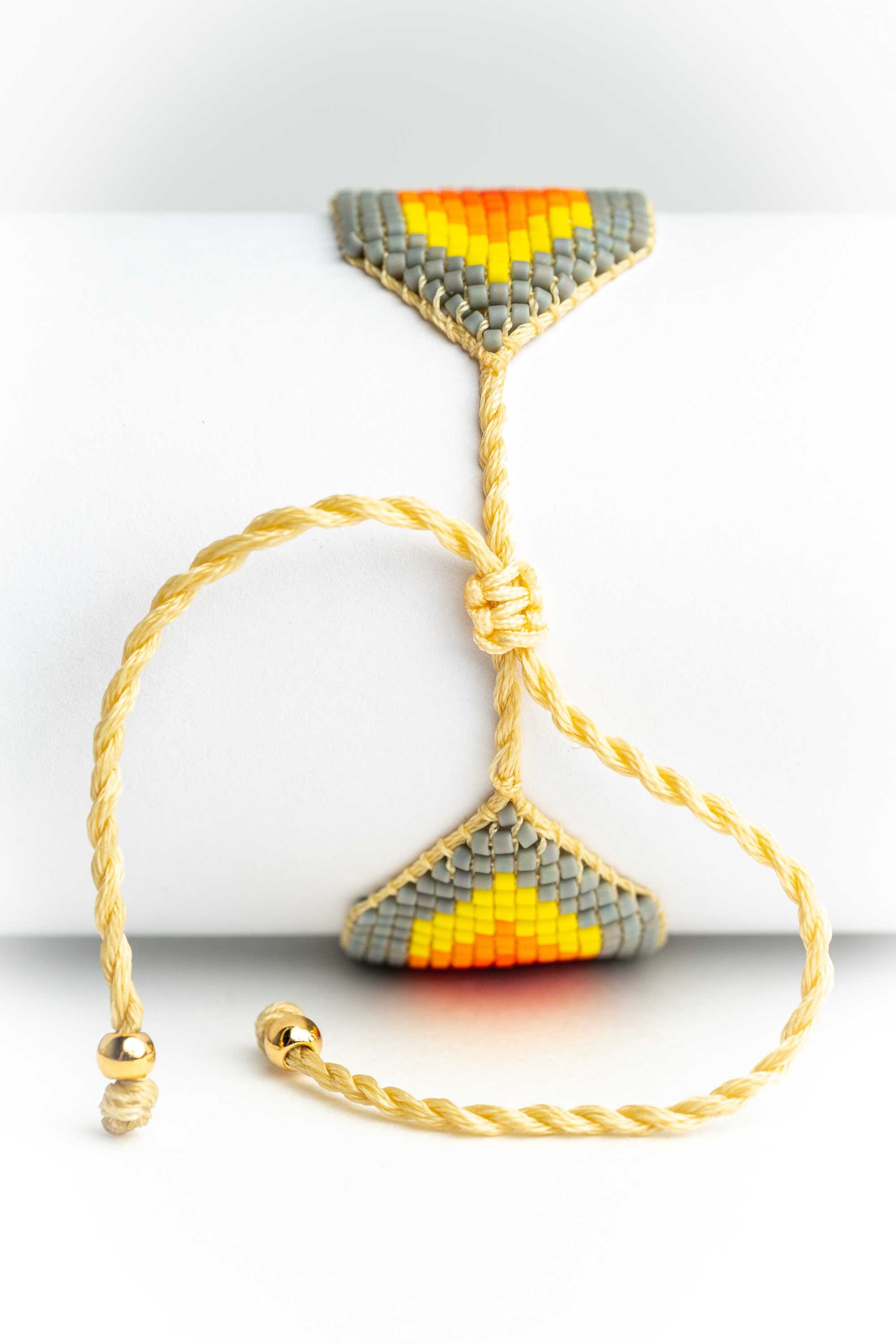 Pulsera en abalorios de cristal miyuki