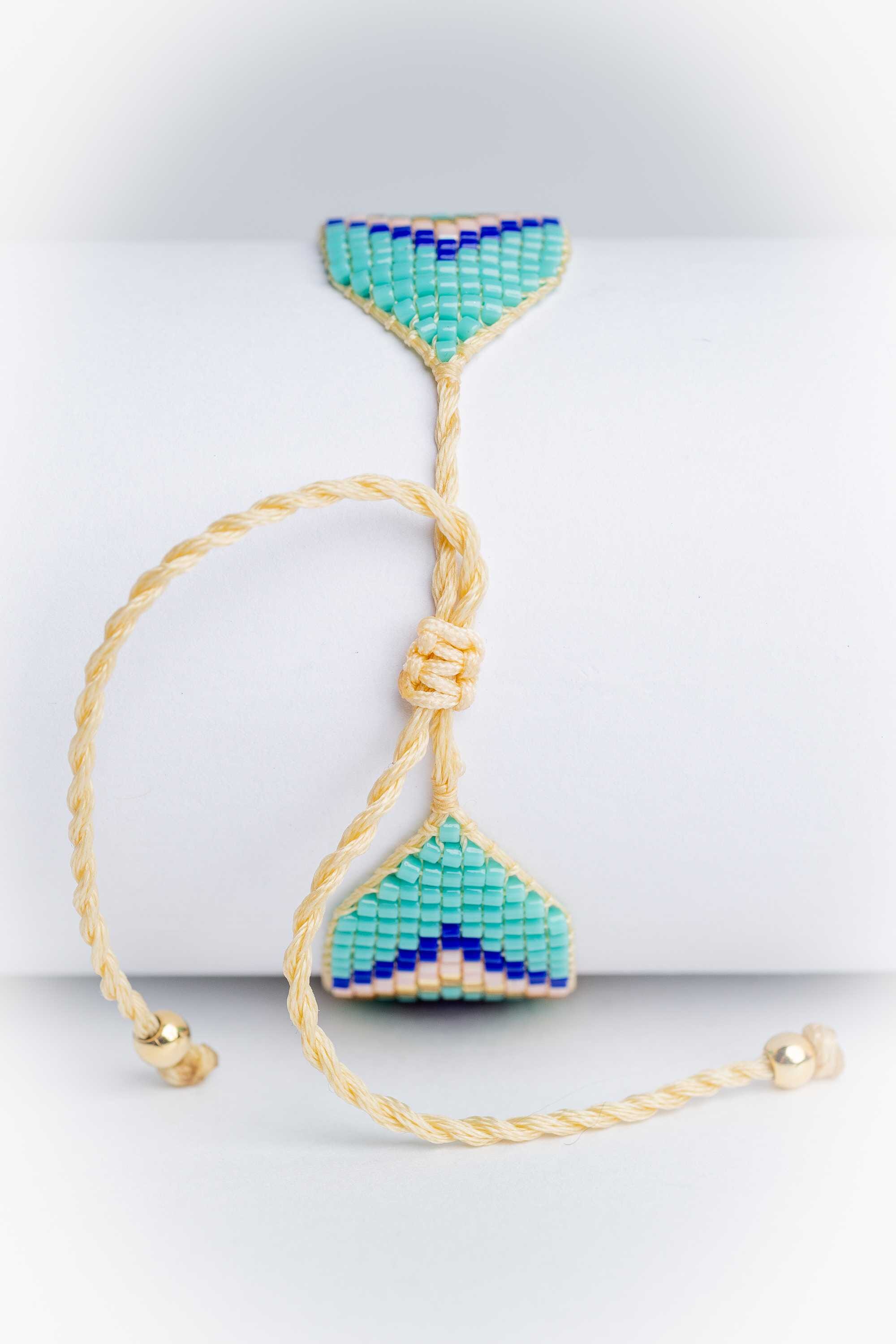 Pulsera en abalorios de cristal miyuki