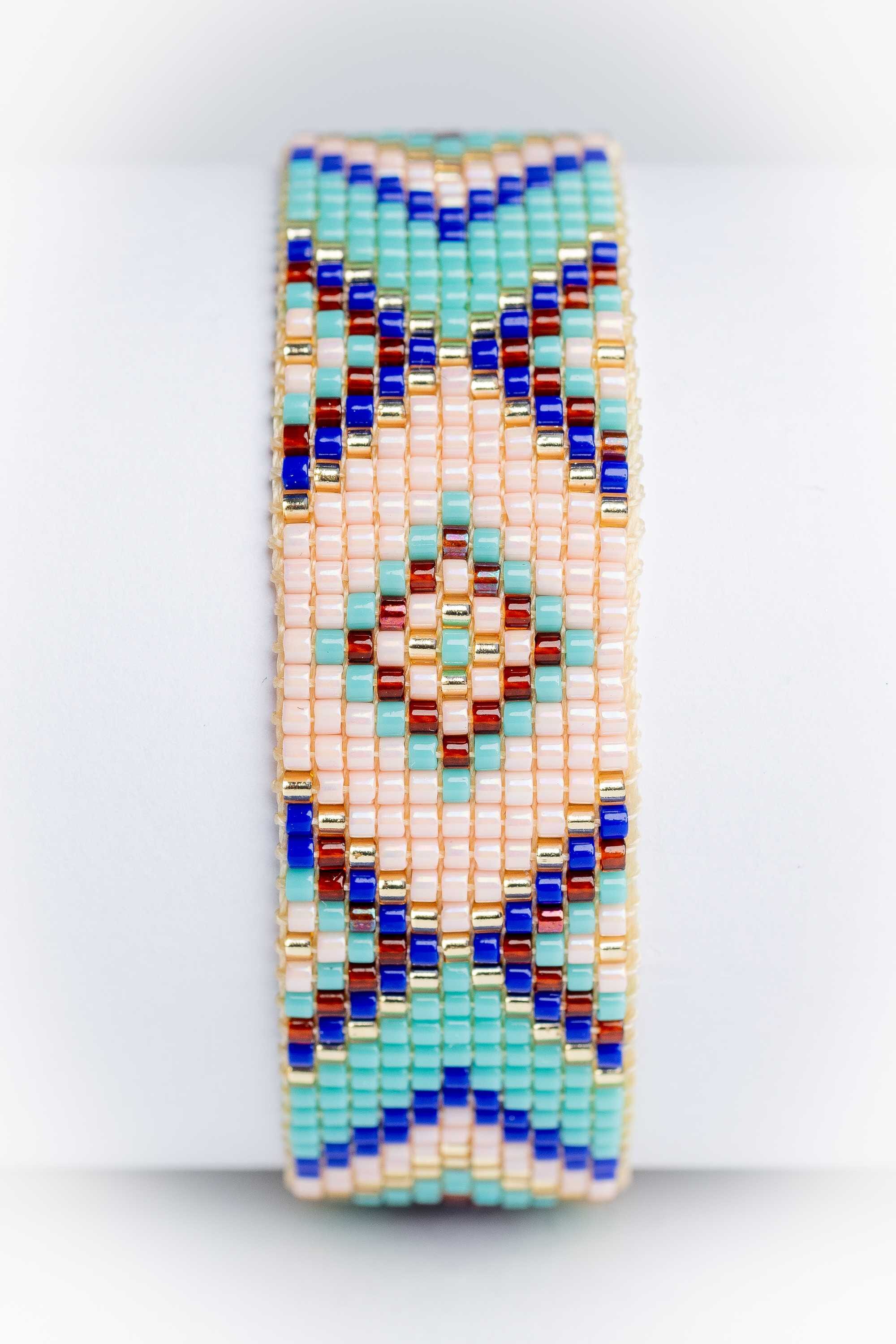 Pulsera en abalorios de cristal miyuki