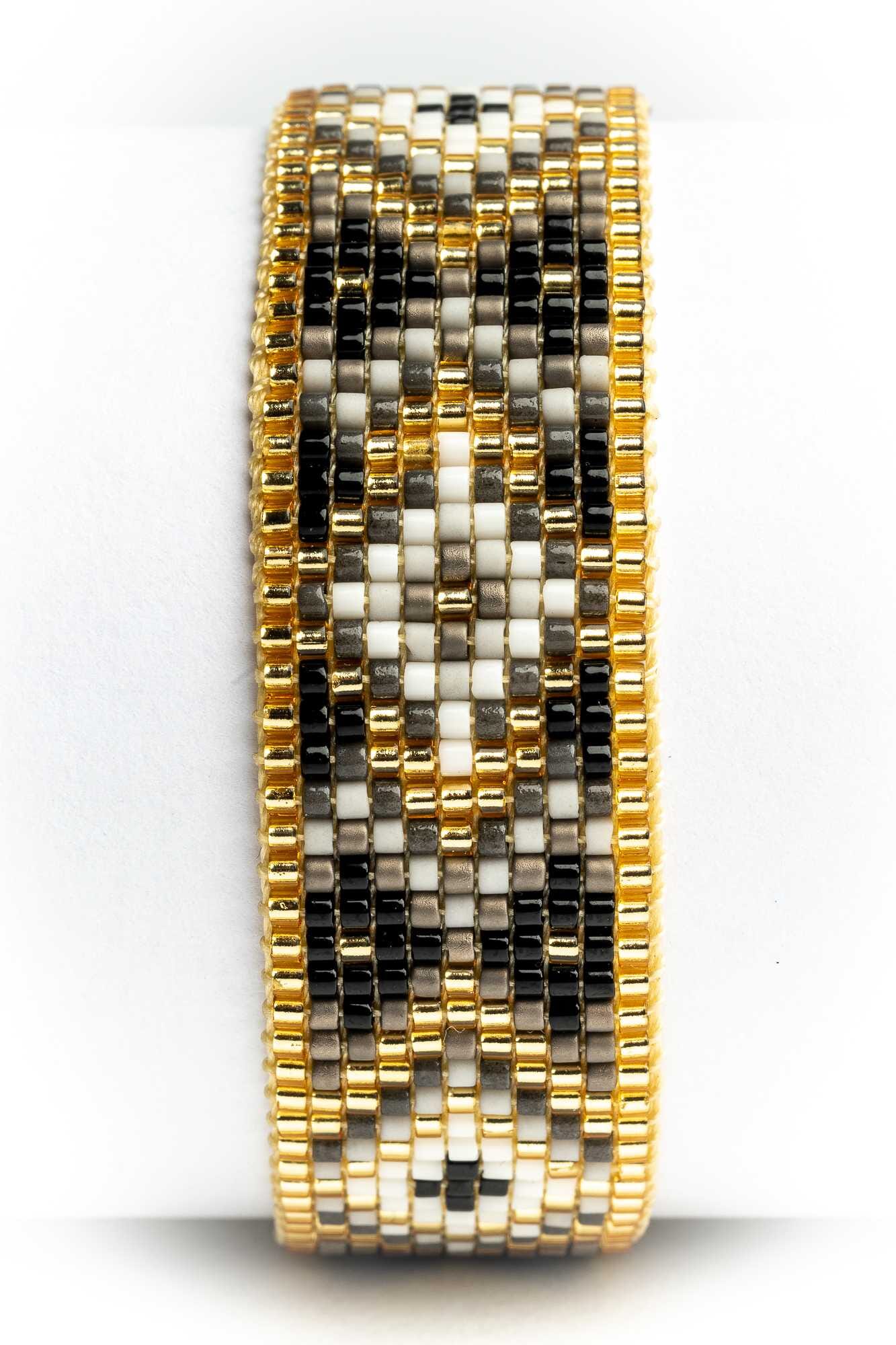 Pulsera en abalorios de cristal miyuki