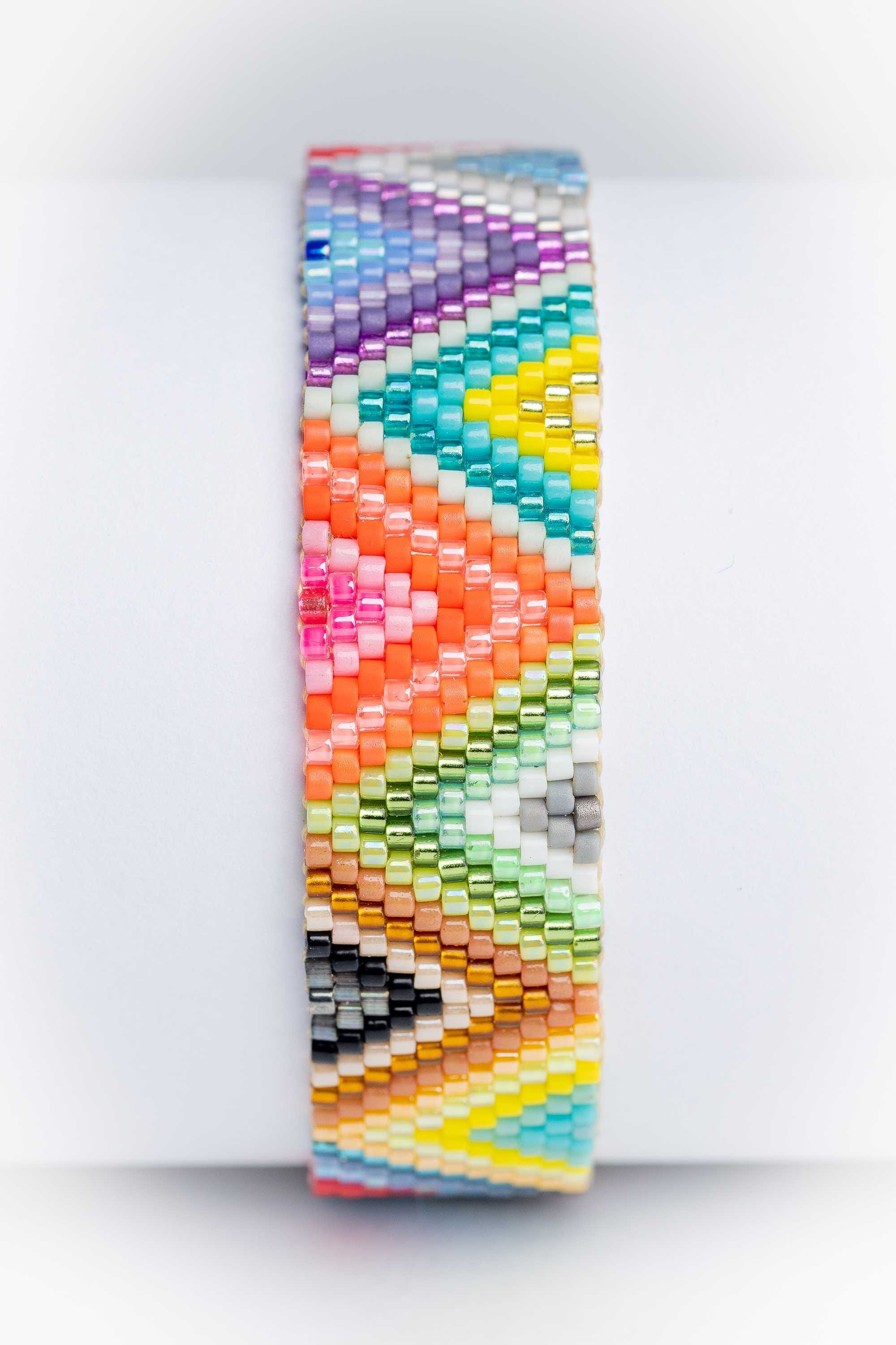 Pulsera en abalorios de cristal miyuki