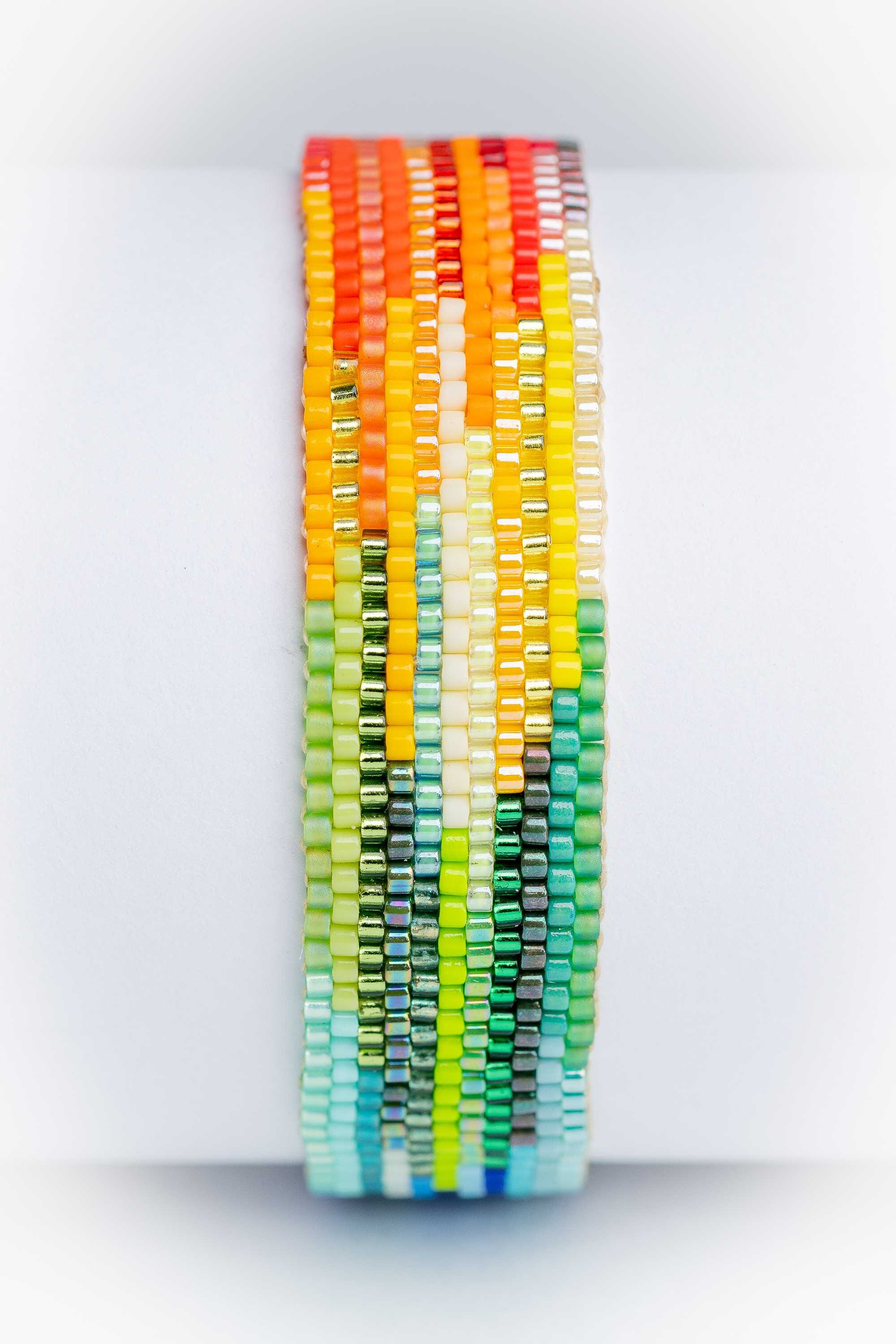 4Pulsera en abalorios de cristal miyuki1