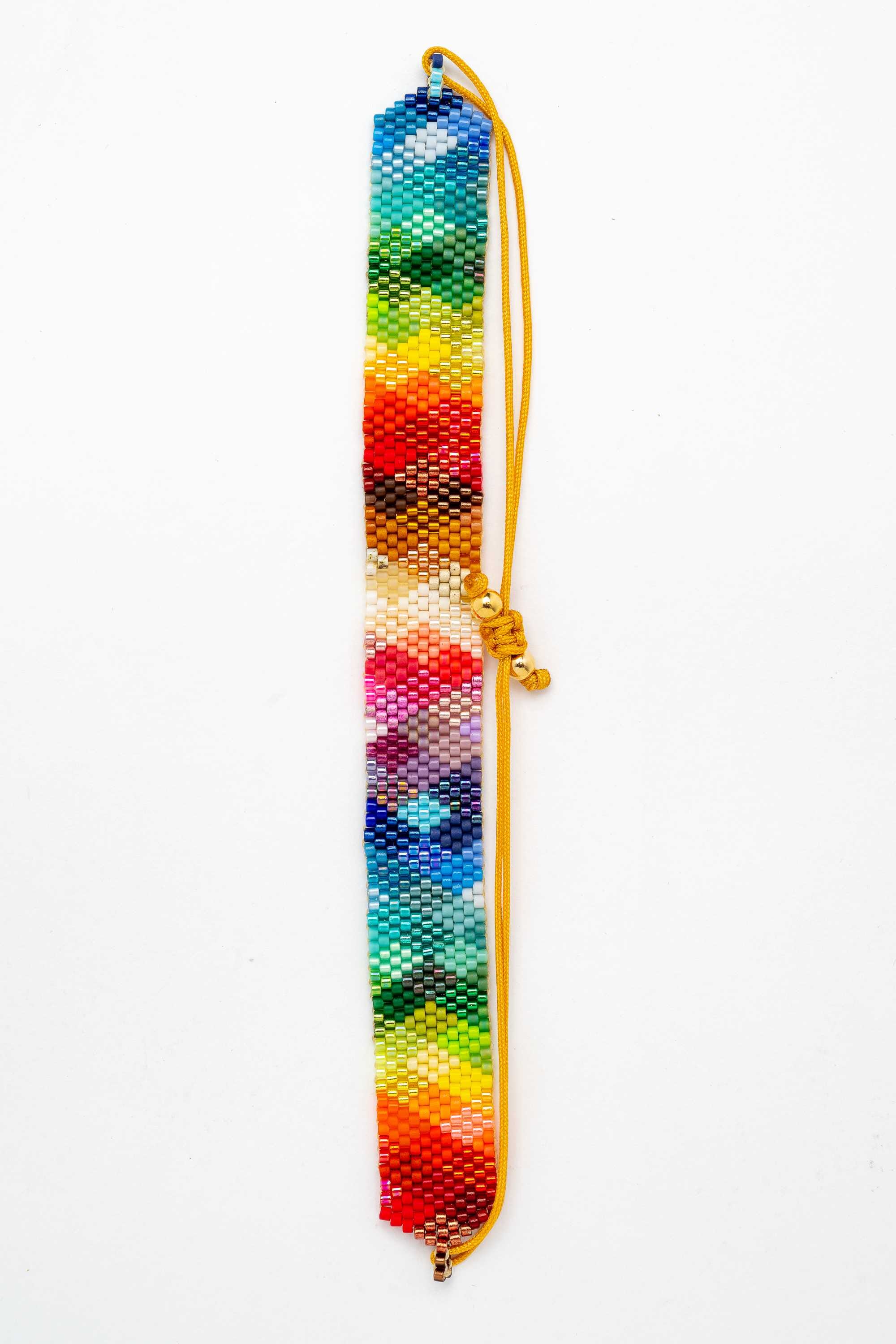 Pulsera en abalorios de cristal miyuki