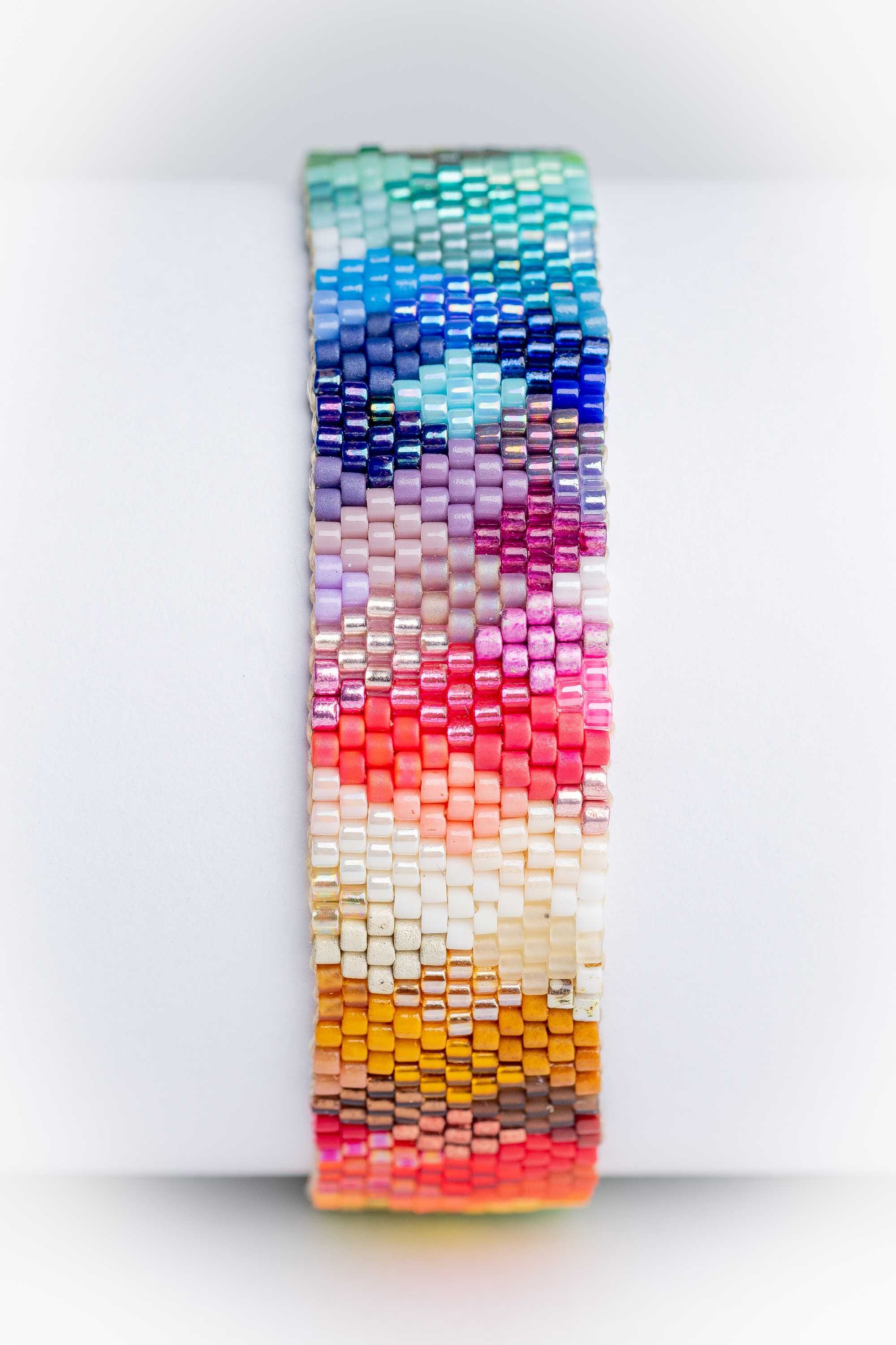 Pulsera en abalorios de cristal miyuki