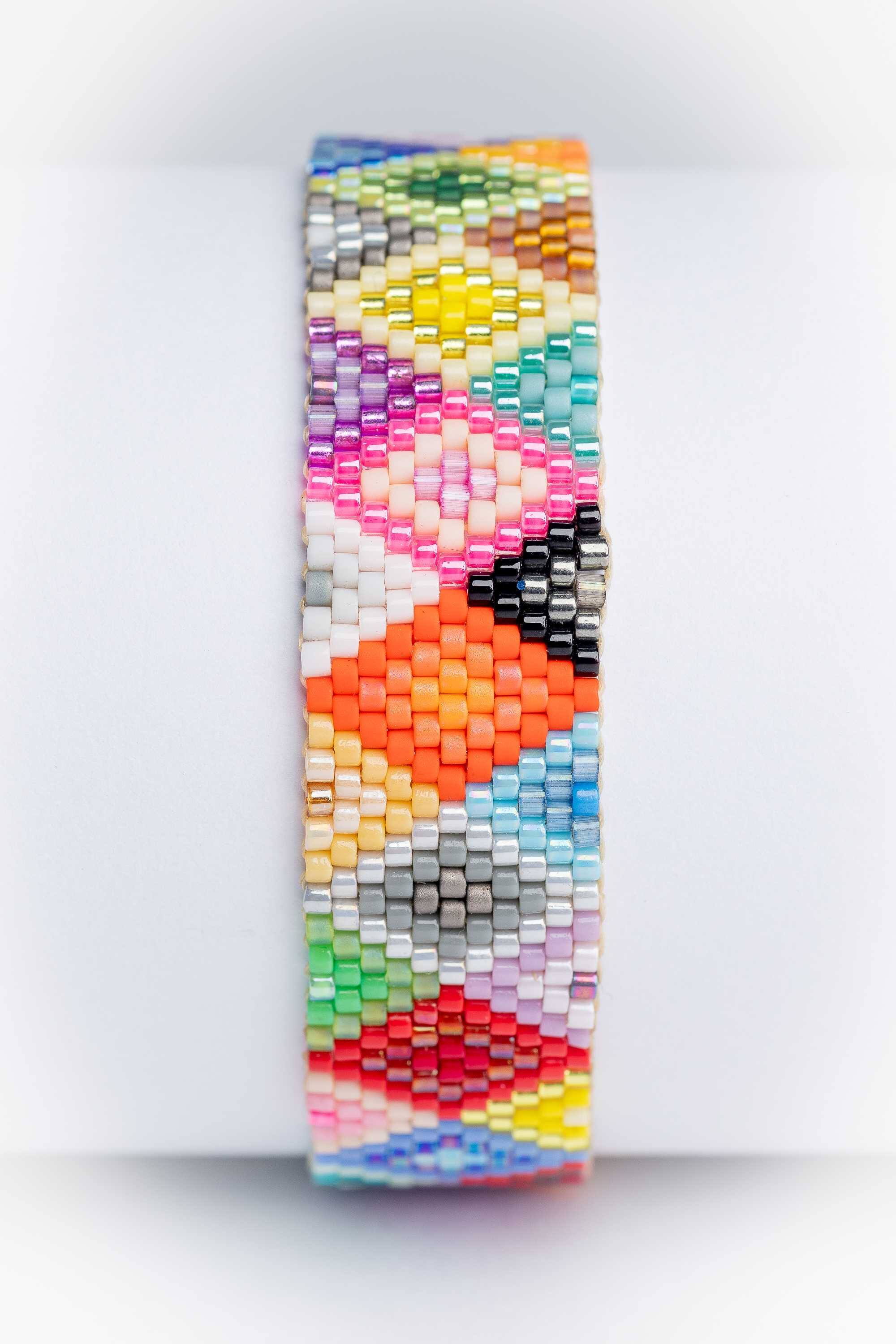 Pulsera en abalorios de cristal miyuki