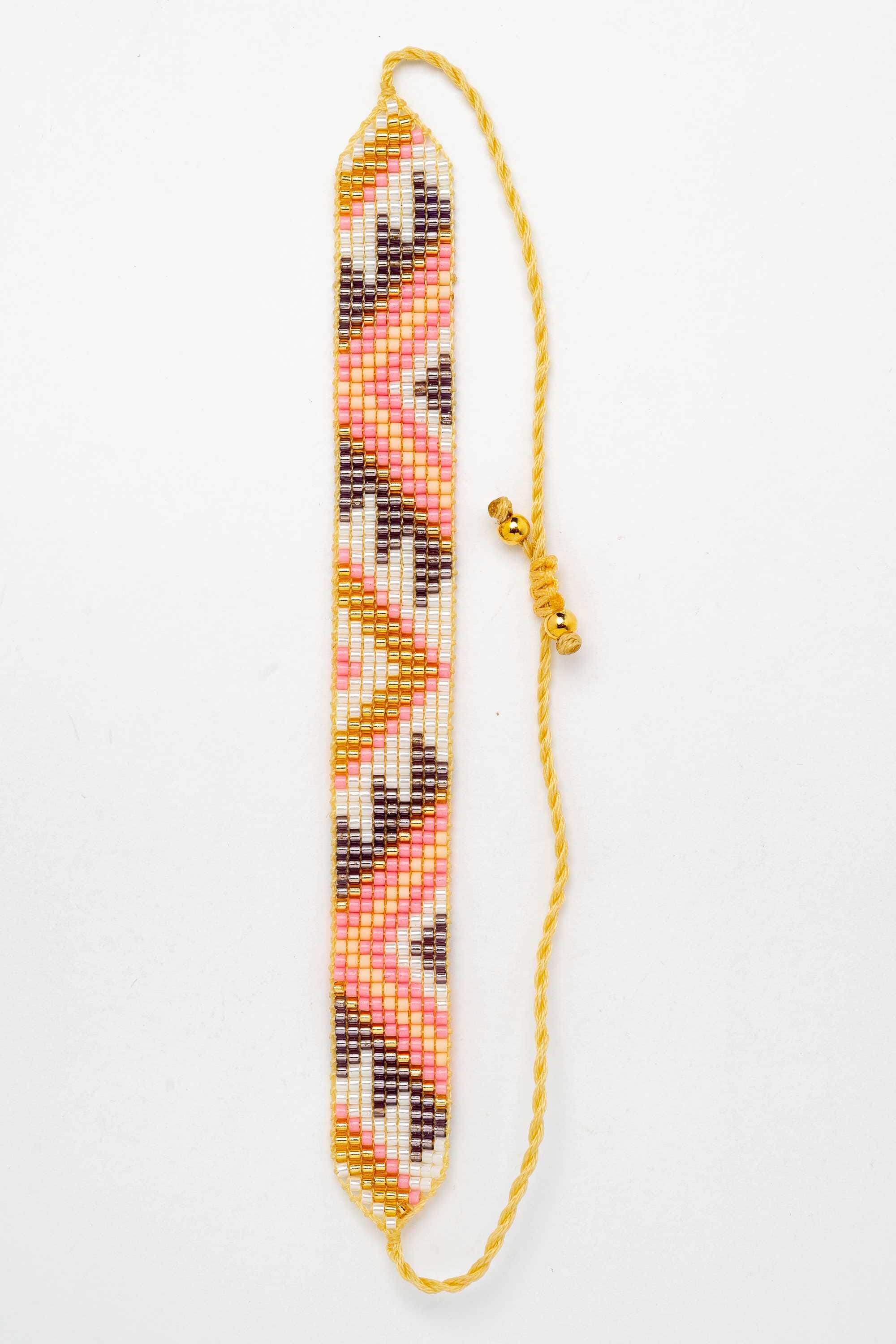 Pulsera en abalorios de cristal miyuki