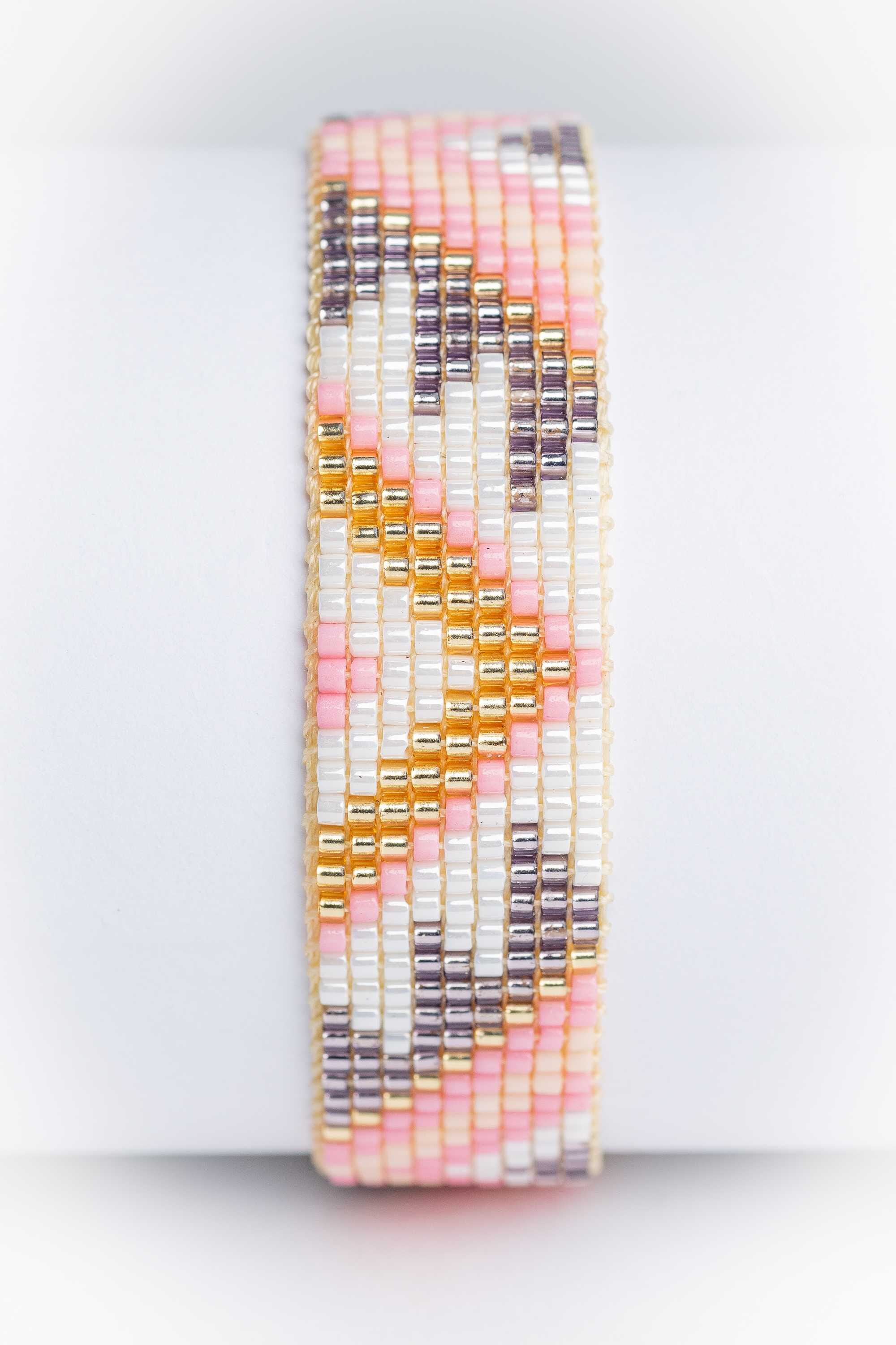 Pulsera en abalorios de cristal miyuki