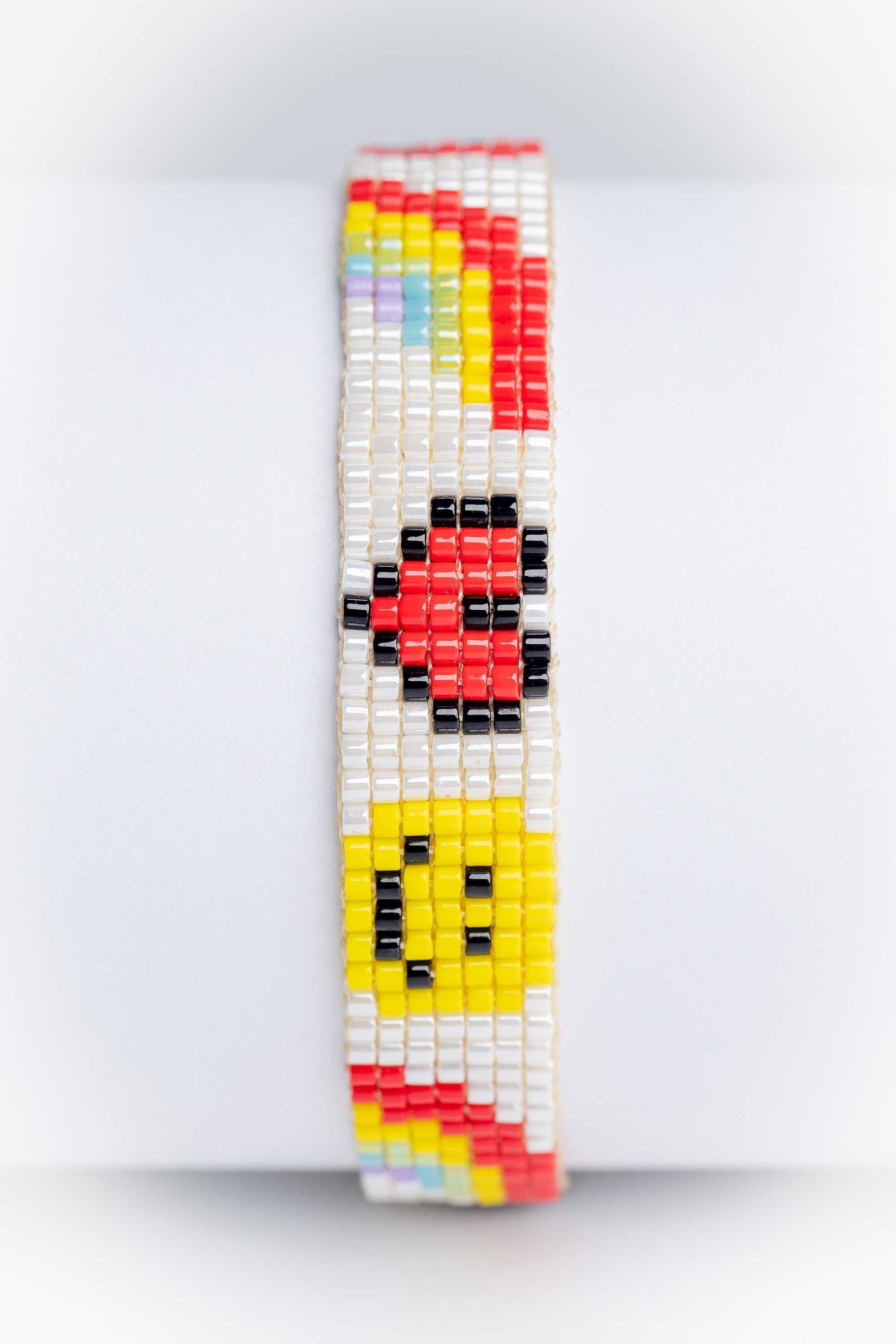 Pulsera en abalorios de cristal miyuki