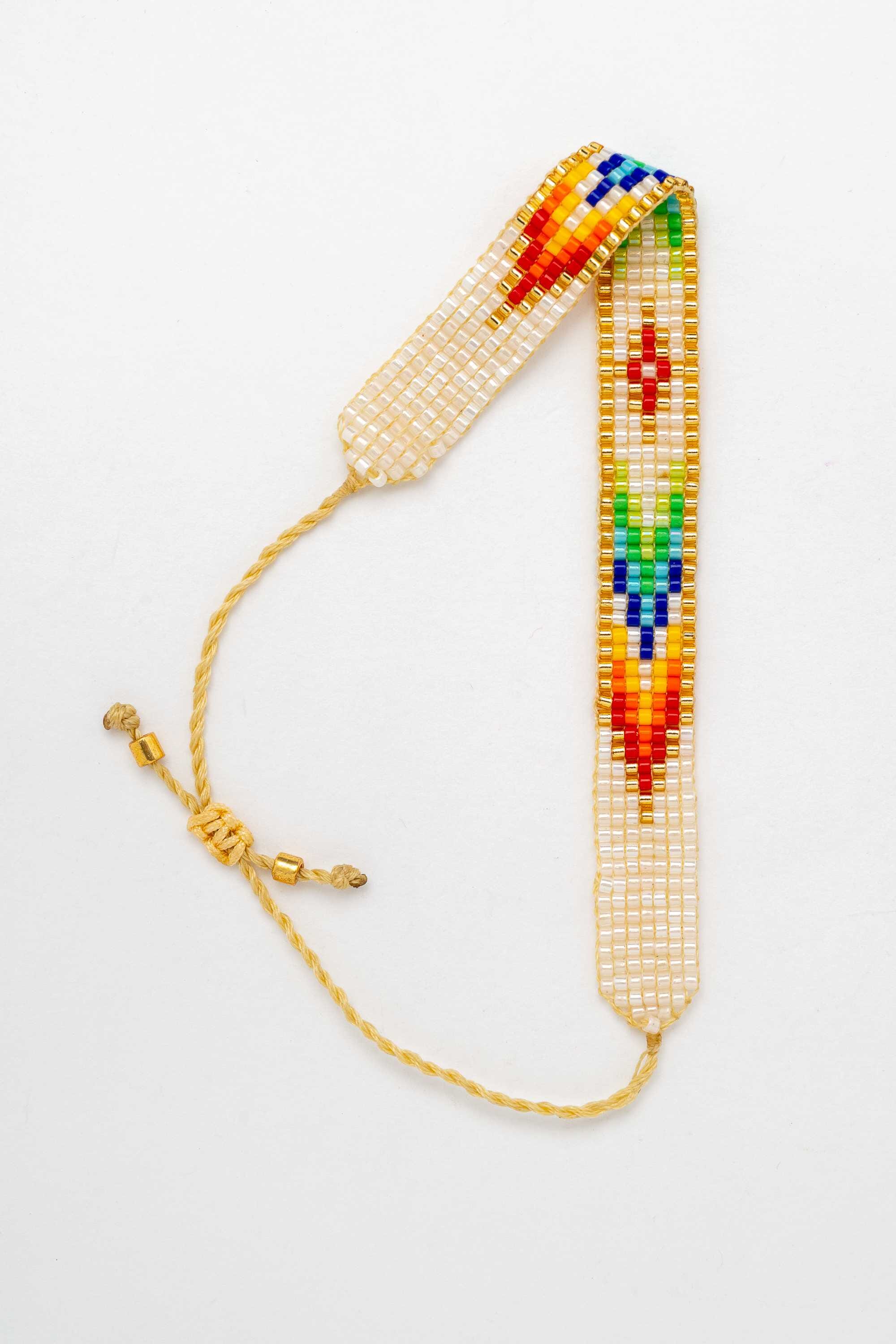 Pulsera en abalorios de cristal miyuki