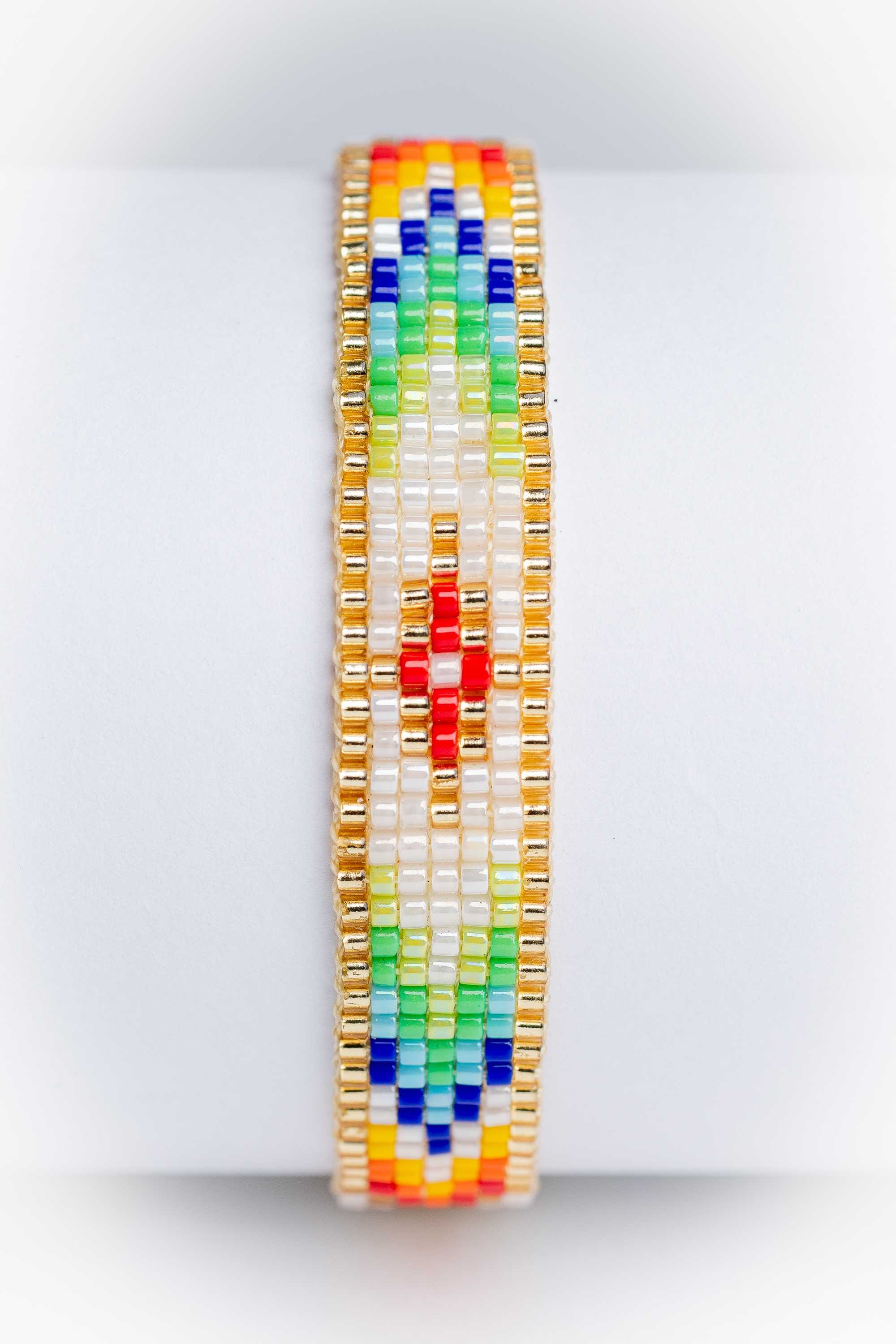 Pulsera en abalorios de cristal miyuki