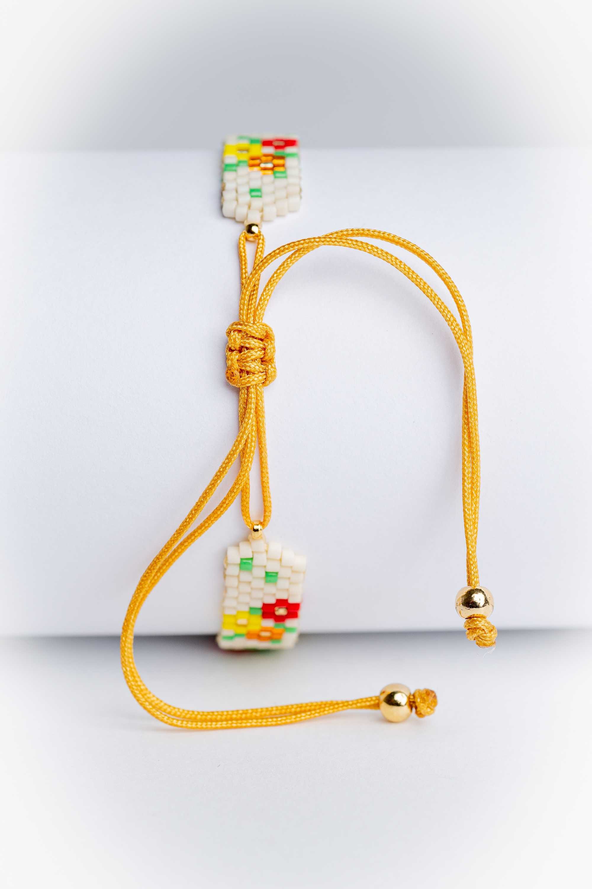 Pulsera en abalorios de cristal miyuki