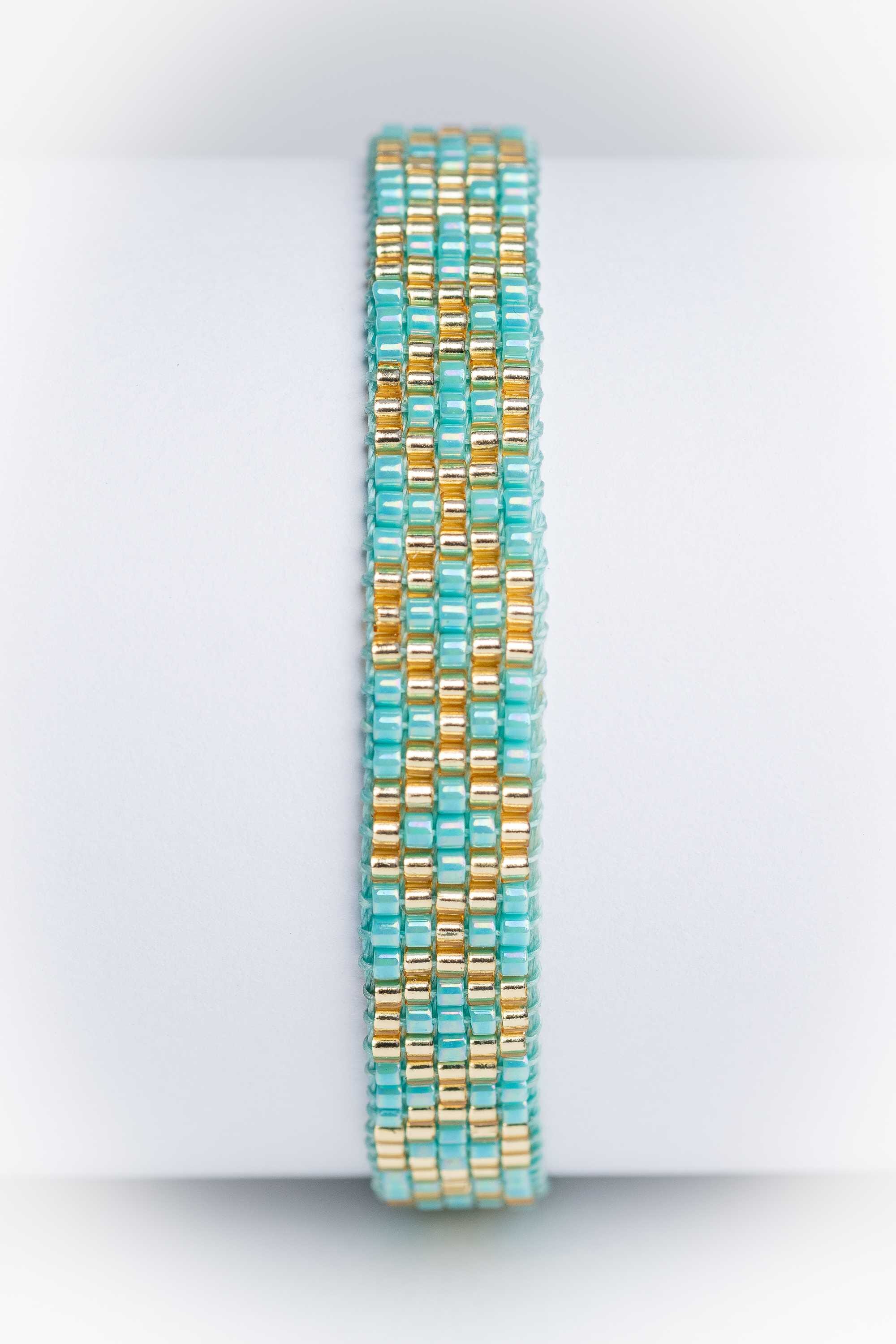 Pulsera en abalorios de cristal miyuki