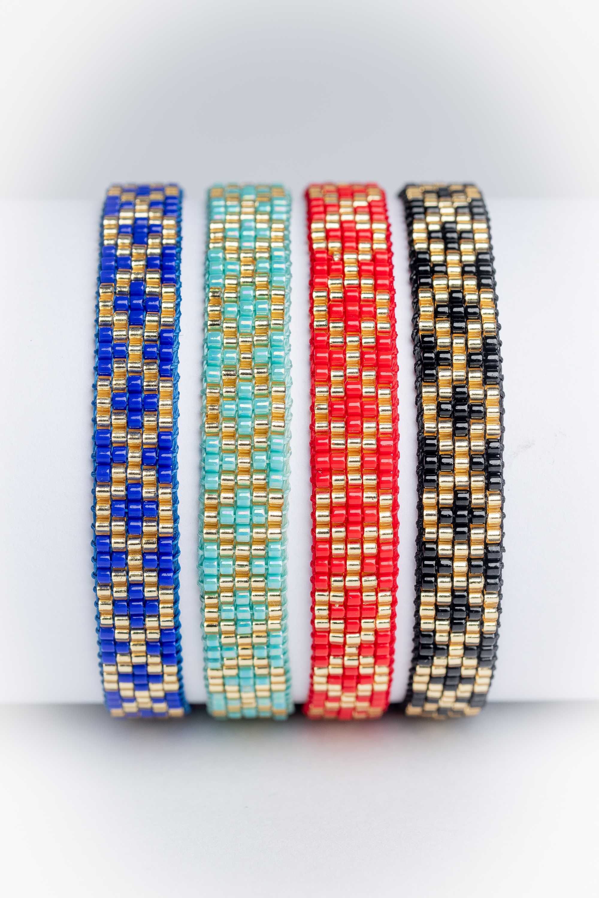 Pulsera en abalorios de cristal miyuki