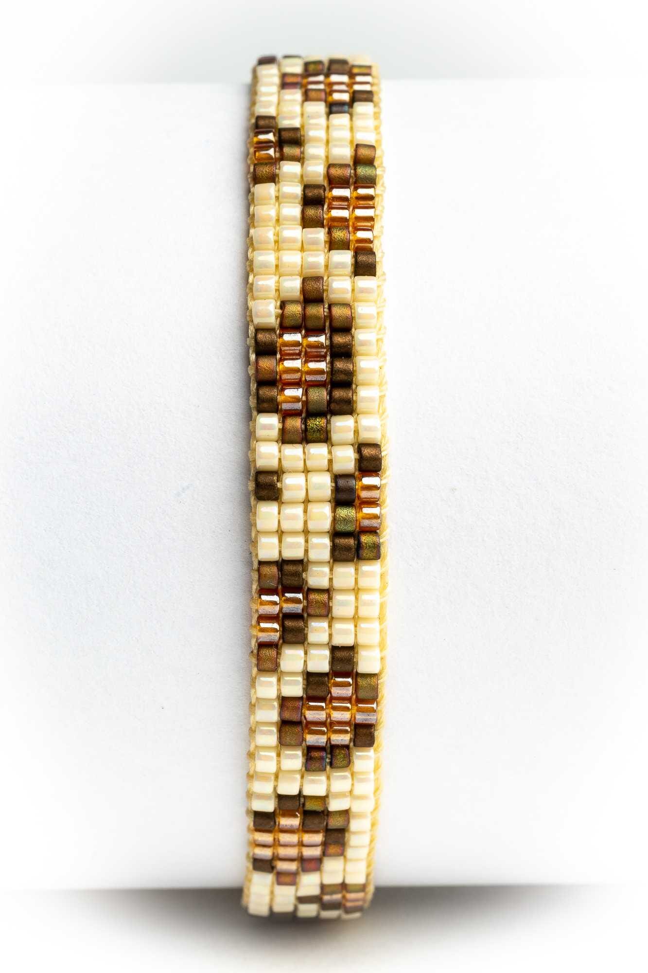 Pulsera en abalorios de cristal miyuki