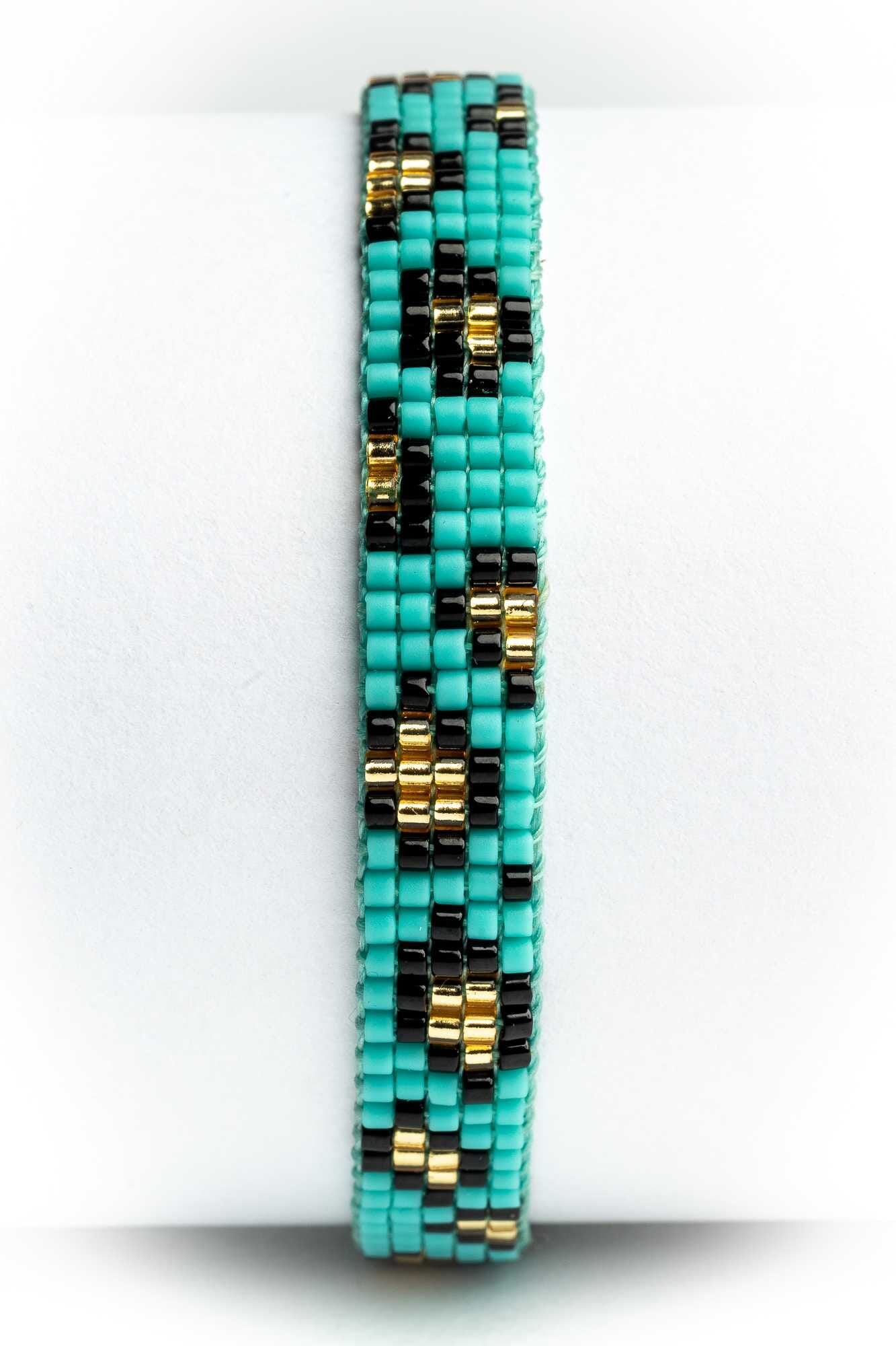 Pulsera en abalorios de cristal miyuki