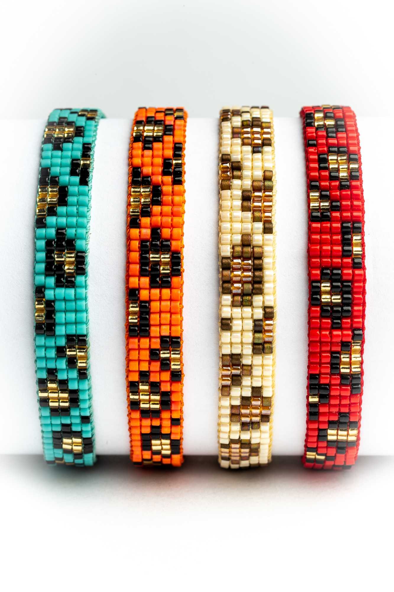 Pulsera en abalorios de cristal miyuki