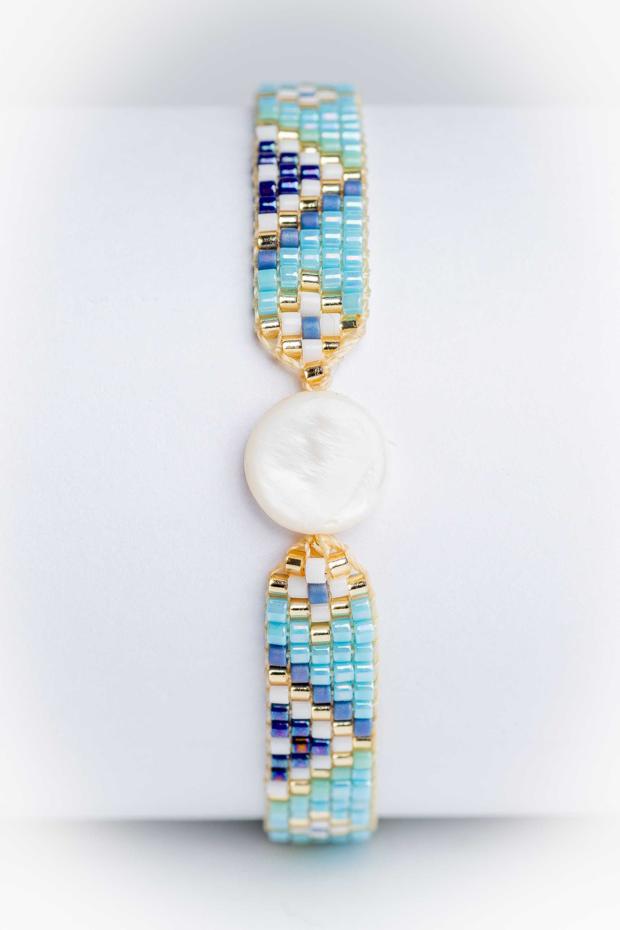 Pulsera en abalorios de cristal miyuki