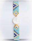 Pulsera en abalorios de cristal miyuki