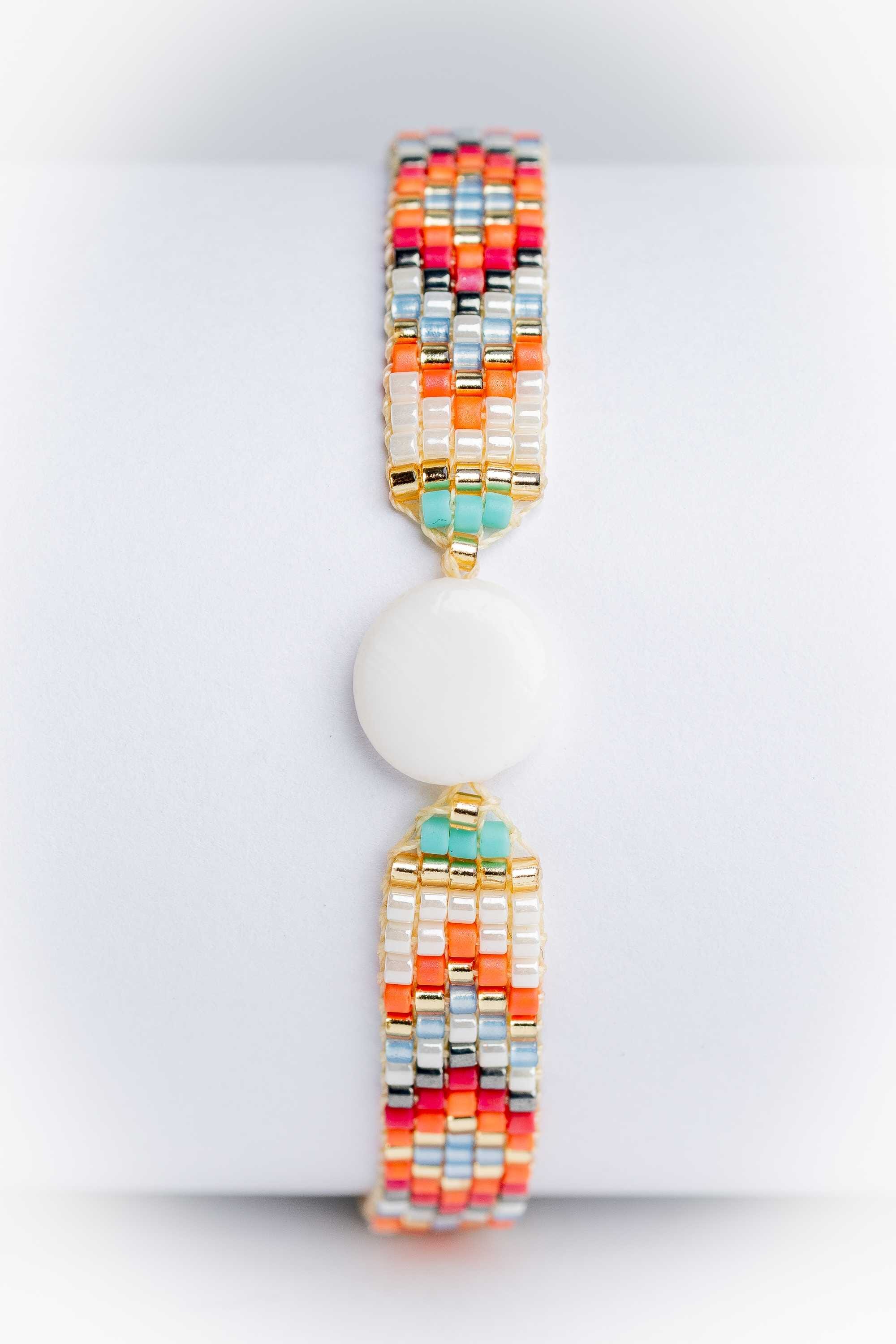 Pulsera en abalorios de cristal miyuki