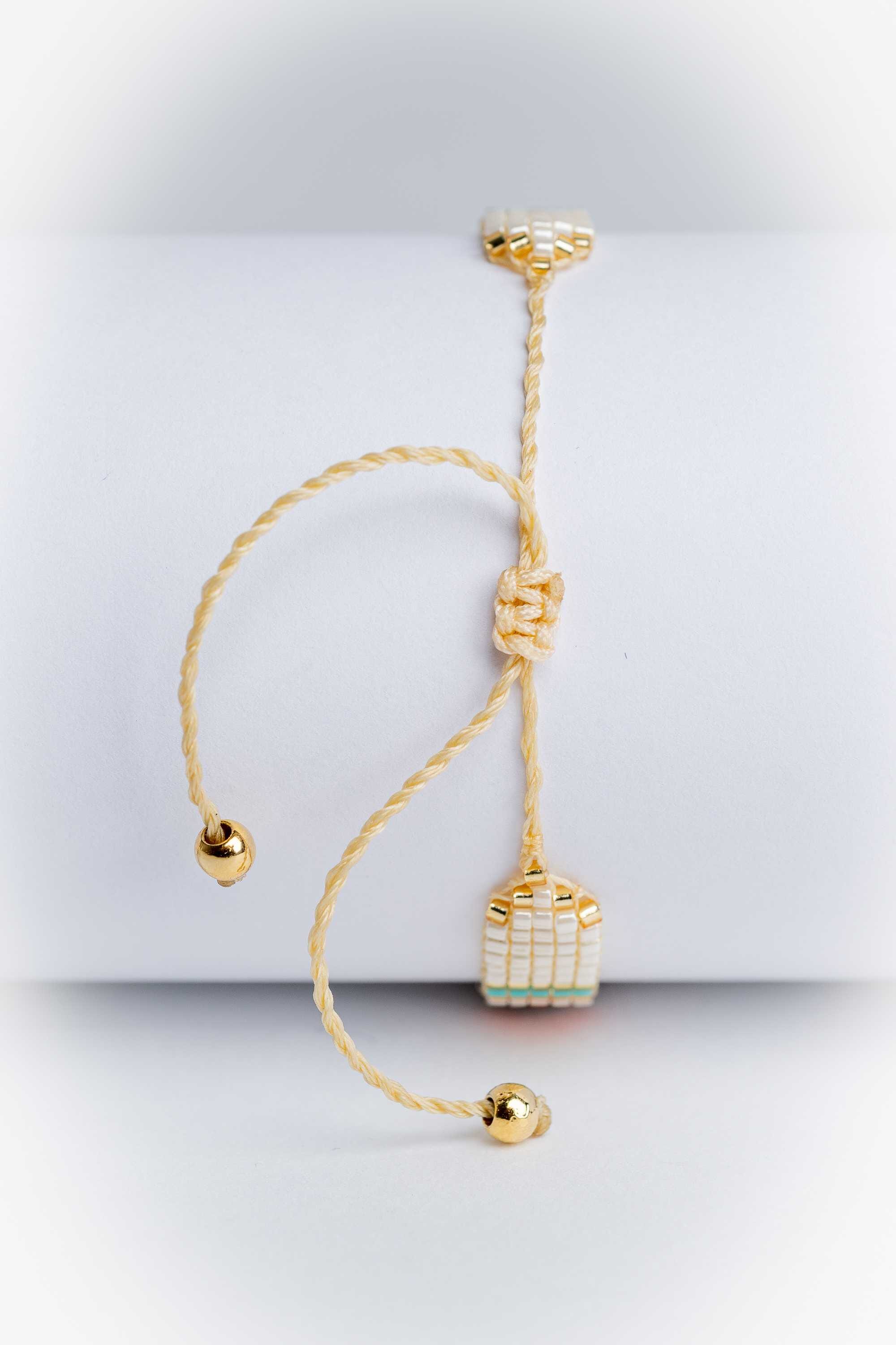 Pulsera en abalorios de cristal miyuki