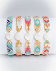 Pulsera en abalorios de cristal miyuki
